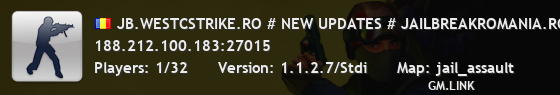 JB.WESTCSTRIKE.RO # NEW UPDATES # JAILBREAKROMANIA.RO