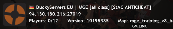 DuckyServers EU | MGE [all class] [StAC ANTICHEAT]