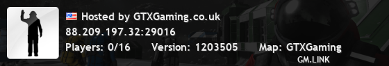 Hosted by GTXGaming.co.uk