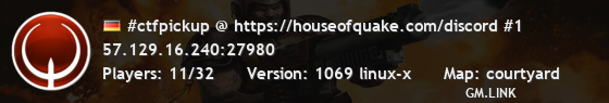 #ctfpickup @ https://houseofquake.com/discord #1