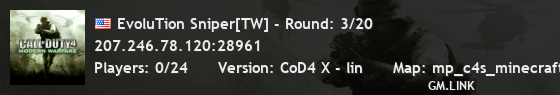 EvoluTion Sniper[TW] - Round: 18/20
