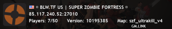 █ BLW.TF US | SUPER ZOMBIE FORTRESS █