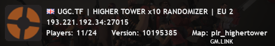 UGC.TF | HIGHER TOWER x10 RANDOMIZER | EU 2
