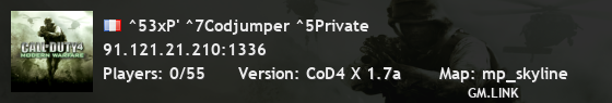 ^53xP' ^7Codjumper ^5Private