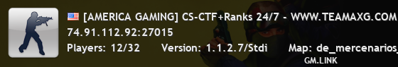 [AMERICA GAMING] CS-CTF+Ranks 24/7 - WWW.TEAMAXG.COM