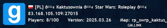 [PL] 🟢 Kaktusownia 🟢 Star Wars: Roleplay 🟢