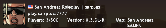 San Andreas Roleplay | sarp.es (Triple EXP)