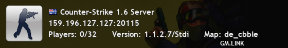 Counter-Strike 1.6 Server