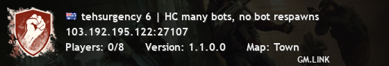 tehsurgency 6 | HC many bots, no bot respawns