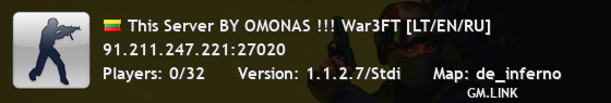 This Server BY OMONAS !!! War3FT [LT/EN/RU]