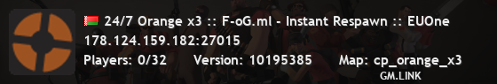 24/7 Orange x3 :: F-oG.ml - Instant Respawn :: EUOne