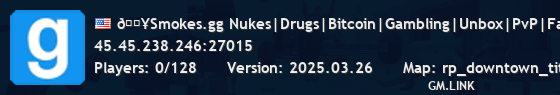 🔥Smokes.gg Nukes|Drugs|Bitcoin|Gambling|Unbox|PvP|Fast DL