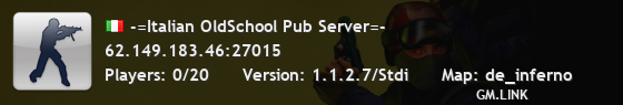 -=Italian OldSchool Pub Server=-