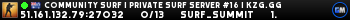 Community Surf | Private Surf Server #16 | kzg.gg