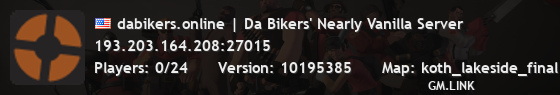 dabikers.online | Da Bikers' Nearly Vanilla Server