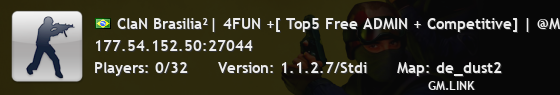 ClaN Brasilia²| 4FUN +[ Top5 Free ADMIN + Competitive] | @MaxiGames