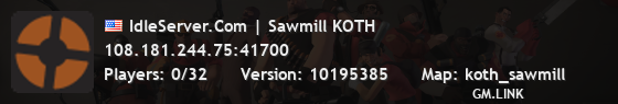 IdleServer.Com | Sawmill KOTH