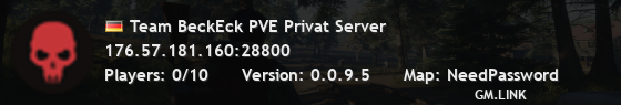 Team BeckEck PVE Privat Server