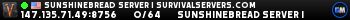 sunshinebread server | SurvivalServers.com