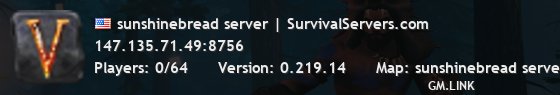 sunshinebread server | SurvivalServers.com