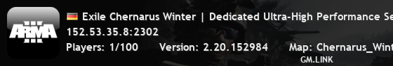 Exile Chernarus Winter | Dedicated Ultra-High Performance Serve