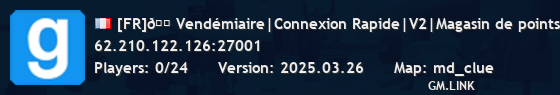 [FR]💠Vendémiaire|Connexion Rapide|V2|Magasin de points