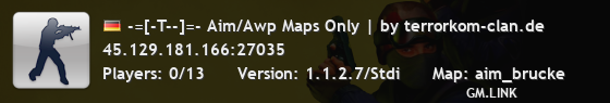 -=[-T--]=- Aim/Awp Maps Only | by terrorkom-clan.de