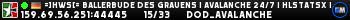 =]HWS[= Ballerbude des Grauens | Avalanche 24/7 | HLStatsX |