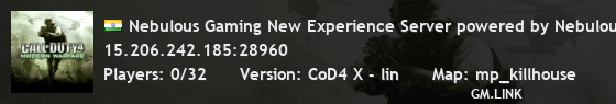 Nebulous Gaming New Experience Server powered by Nebulous Community