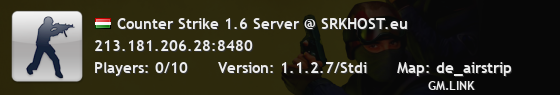 Counter Strike 1.6 Server @ SRKHOST.eu