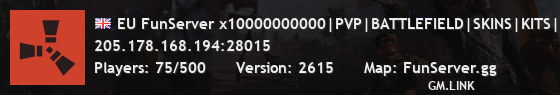 EU FunServer x10000000000|PVP|BATTLEFIELD|SKINS|KITS|TP|MYMINI|