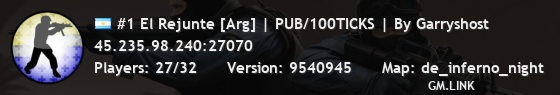 #1 El Rejunte [Arg] | PUB/100TICKS | By Garryshost