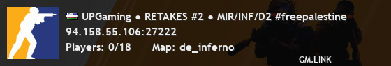 UPGaming ● RETAKES #2 ● MIR/INF/D2 #freepalestine