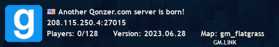 Another Qonzer.com server is born!