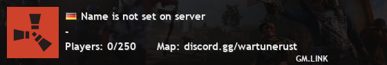 Name is not set on server