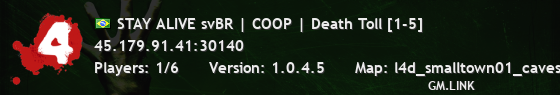 STAY ALIVE svBR | COOP | No Mercy [4-5]
