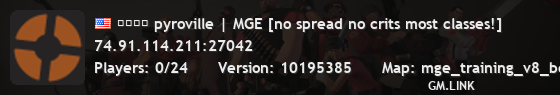 █│✲⋮ pyroville | MGE [no spread no crits most classes!]