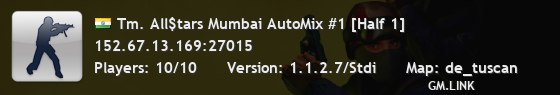 Tm. All$tars Mumbai AutoMix #1 [Half 1]