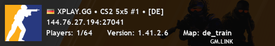 XPLAY.GG • CS2 5x5 #1 • [DE]