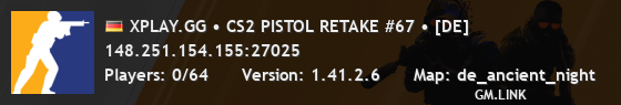XPLAY.GG • CS2 PISTOL RETAKE #67 • [DE]