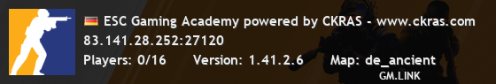 ESC Gaming Academy powered by CKRAS - www.ckras.com
