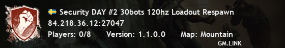 Security DAY #2 30bots 120hz Loadout Respawn