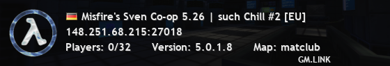 Misfire's Sven Co-op 5.26 | such Chill #2 [EU]