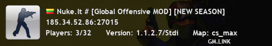 Nuke.lt # [Global Offensive MOD] [NEW SEASON]