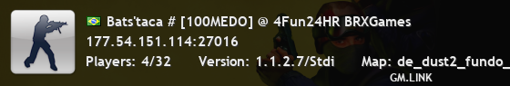 Bats'taca # [100MEDO] @ 4Fun24HR BRXGames