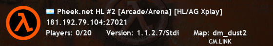 Pheek.net HL #2 [Arcade/Arena] [HL/AG Xplay]