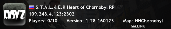 S.T.A.L.K.E.R Heart of Chornobyl RP