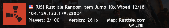 [US] Rust Isle Random Item Jump 10x Wiped 12/4