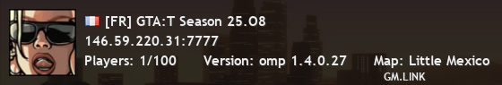 [FR] GTA:T Season 25.O8