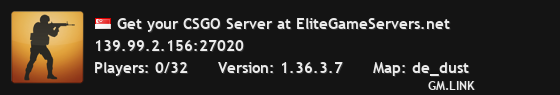 Get your CSGO Server at EliteGameServers.net